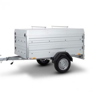 STEMA FT 7.5-20-10.1B 750 kg Deckelanhänger groß ungebremst 2070 x 1080 x 810 mm Querträger für Fahrradträger - 100 km/h geeignet Urlaubsanhänger abschließbar