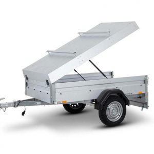 STEMA FT 7.5-20-10.1B 750 kg ungebremst Deckelanhänger klein 2070 x 1080 x 545 mm Querträger für Fahrradträger - 100 km/h geeignet Urlaubsanhänger abschließbar