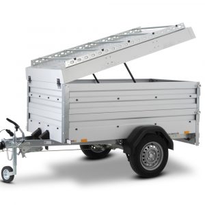 ** TOP ANGEBOT STEMA FT 8.5-20-10.1B 850 kg Deckelanhänger groß gebremst 2070 x 1080 x 900 mm Querträger für Fahrradträger - 100 km/h Urlaubsanhänger abschließbar