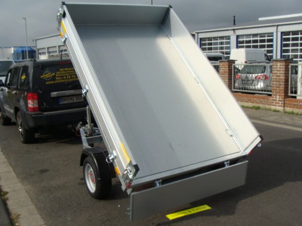 STEMA Rückwärtskipper RKE O2 15-23-15.1 Handhydraulik mit Zink-Bordwand 1500 kg 2310 x 1530 x 300 - 100 km/h möglich – Bild 9