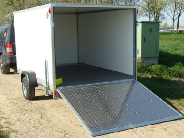 * NEU + super Breit STEMA P-Box STPK O2 15-30-18.1.P15.1 gebremst 1500 kg einachser 3050 x 1870 x 1540 mm AUFFAHRRAMPE 100 km/h möglich