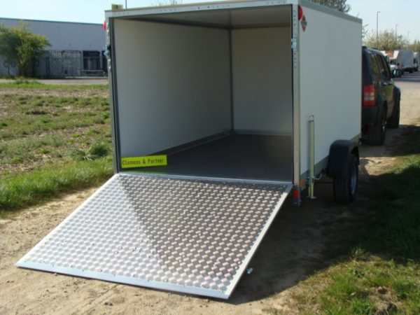 * NEU + super Breit STEMA P-Box STPK O2 15-30-18.1.P15.1 gebremst 1500 kg einachser 3050 x 1870 x 1540 mm AUFFAHRRAMPE 100 km/h möglich – Bild 11