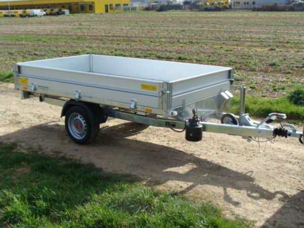 STEMA Rückwärtskipper RKE O2 15-27-15.1 Handhydraulik mit Zink-Bordwand 1500 kg 2710 x 1530 x 300 - 100 km/h möglich – Bild 7