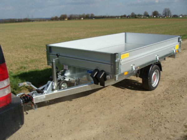 STEMA Rückwärtskipper RKE O2 15-27-15.1 Handhydraulik mit Zink-Bordwand 1500 kg 2710 x 1530 x 300 - 100 km/h möglich – Bild 2