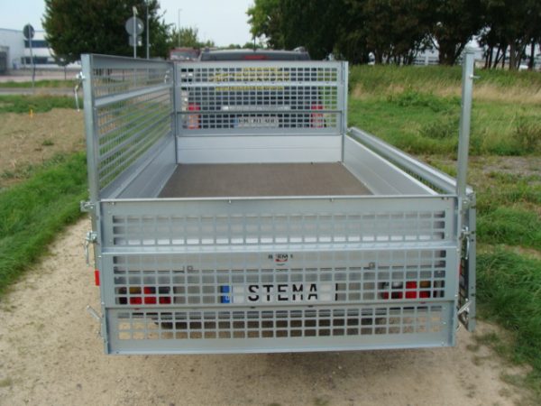 ***STEMA SHL 02 20-30-15.1 Hochlader mit Laubgitteraufsatz alle Seiten abklappbar 3010 x 1530 x 910 - 2000 kg doppelachser 13 Zoll gebremst 100 km/h möglich – Bild 7