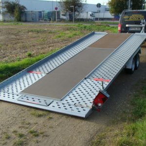 STEMA ATOUR Vollausstattung ATH 27-49-21.2 Autotransporter 2700 kg doppelachser Windenstand Seilwinde Bodenplatte kippbar 10 Zoll 4900 x 2010 mm OHNE Auffahrrampen