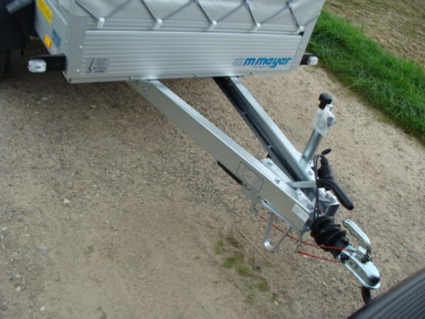 wm meyer BT 2025/126 Alu 2510 x 1260 x 1500 mm Plane + Spriegel Alu Plananhänger 2000 kg gebremst 100 km/h möglich – Bild 6