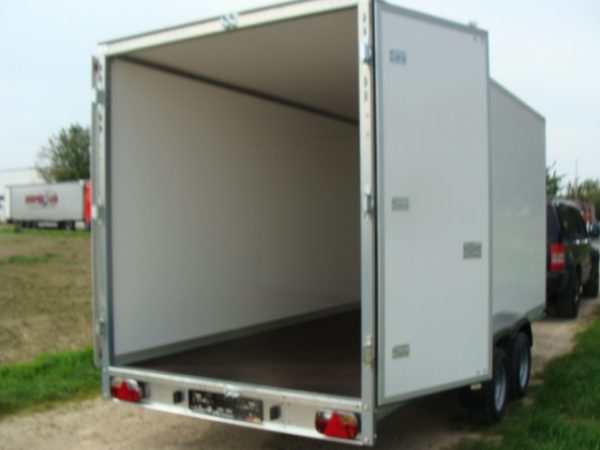 ***NEU + STEMA P-Box STPK 02 35-46-18.2.P20.2 gebremst Kofferanhänger 3500 kg - 4520 x 1870 x 2040 - 13 Zoll Bereifung 2 Flügeltüren abschließbar doppelachser 100 km/h möglich – Bild 9