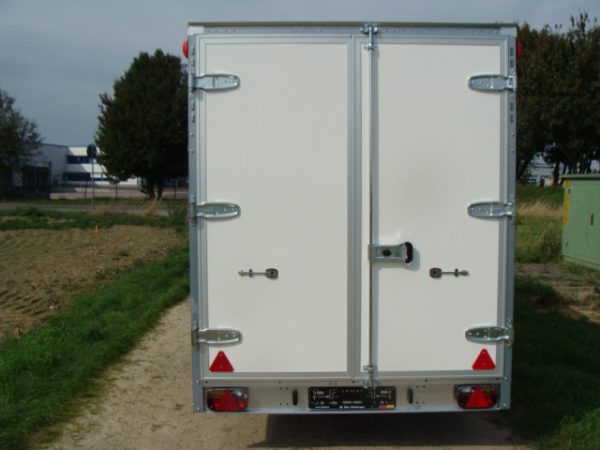 ***NEU + STEMA P-Box STPK 02 35-46-18.2.P20.2 gebremst Kofferanhänger 3500 kg - 4520 x 1870 x 2040 - 13 Zoll Bereifung 2 Flügeltüren abschließbar doppelachser 100 km/h möglich – Bild 3