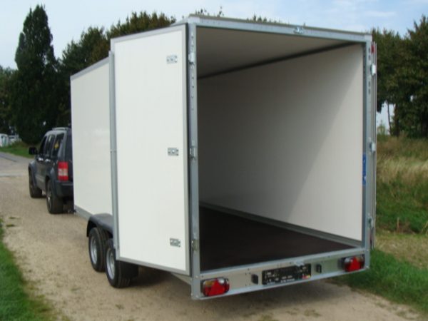 ***NEU + STEMA P-Box STPK 02 35-46-18.2.P20.2 gebremst Kofferanhänger 3500 kg - 4520 x 1870 x 2040 - 13 Zoll Bereifung 2 Flügeltüren abschließbar doppelachser 100 km/h möglich – Bild 8