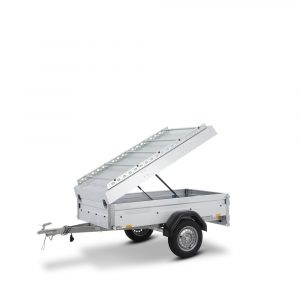 STEMA FT 7.5-20-10.1B 750 kg ungebremst Deckelanhänger verstärkt klein 2070 x 1080 x 450 mm Querträger für Fahrradträger - 100 km/h geeignet Urlaubsanhänger abschließbar