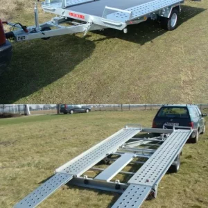 Gebrauchtfahrzeug Pongratz PKW Transporter 1300 kg gebremst 3500 x 1950 mm – 10 Zoll Bereifung inkl. 100 km/h